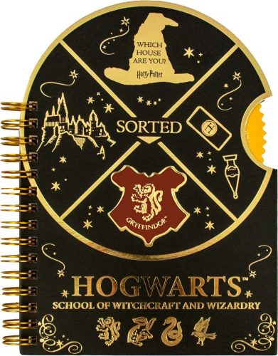 Harry Potter Hogwarts Notizbuch Notes vícebarevný