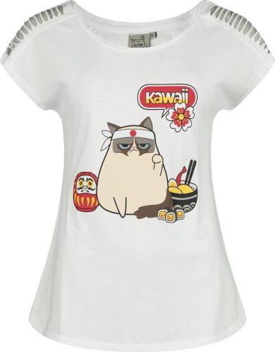 Grumpy Cat Japanese Dámské tričko bílá