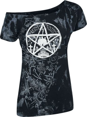 Supernatural To Hell And Back Dámské tričko černá