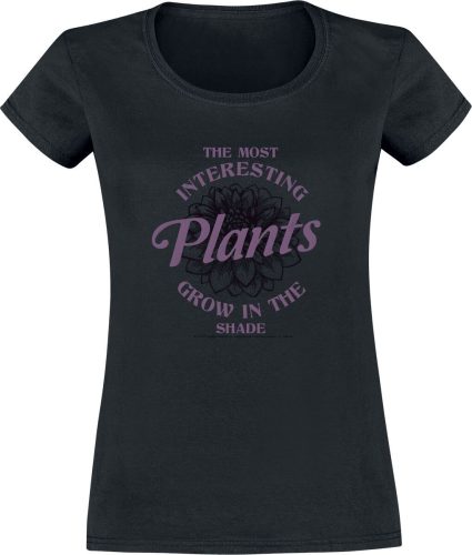 Wednesday Interesting Plants Dámské tričko černá