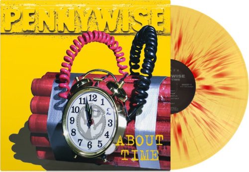 Pennywise About Time LP potřísněné