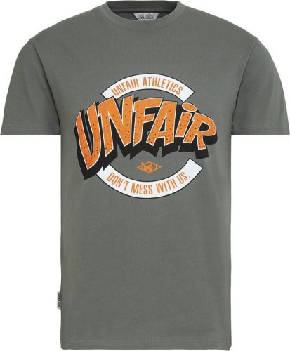 Unfair Athletics Animals T-Shirt Tričko antracitová