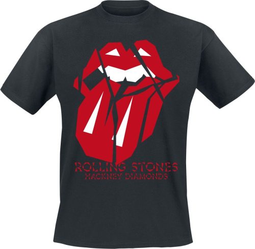 The Rolling Stones Hackney Diamonds Lick Over Tričko černá