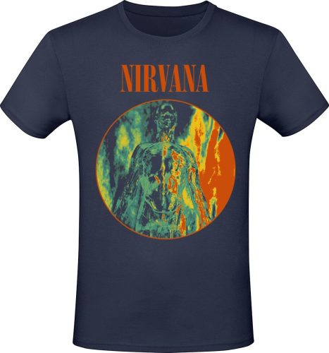 Nirvana Sliver Tričko modrá