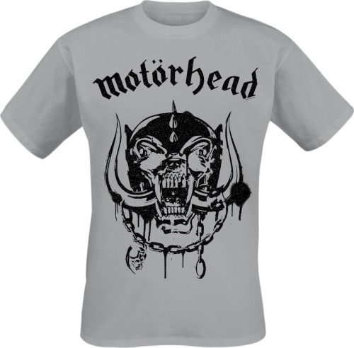 Motörhead Warpig Spraypaint Tričko šedá
