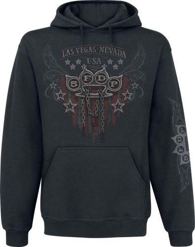 Five Finger Death Punch Eagle Color Mikina s kapucí černá