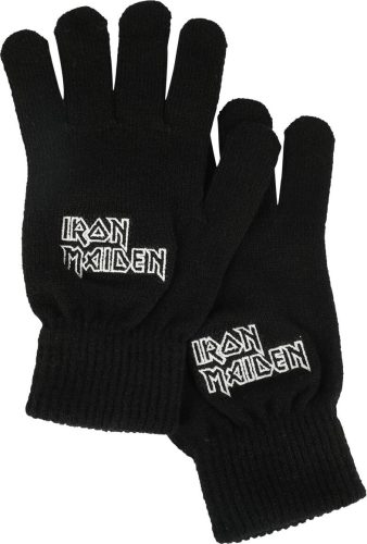 Iron Maiden Logo rukavice černá