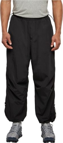Urban Classics Nylon Parachute Pants Kalhoty černá