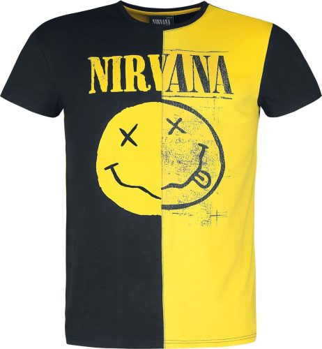 Nirvana EMP Signature Collection Tričko cerná/žlutá