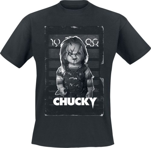 Chucky VHS Cover Tričko černá