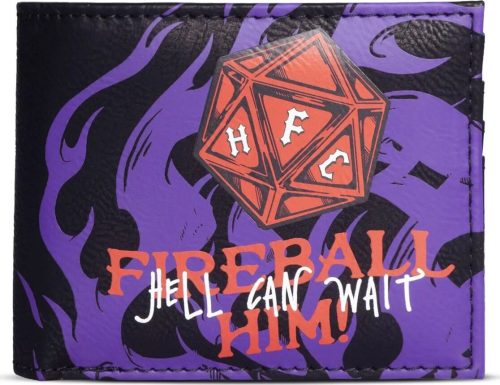 Stranger Things Hellfire Club - Fireball Him Peněženka černá