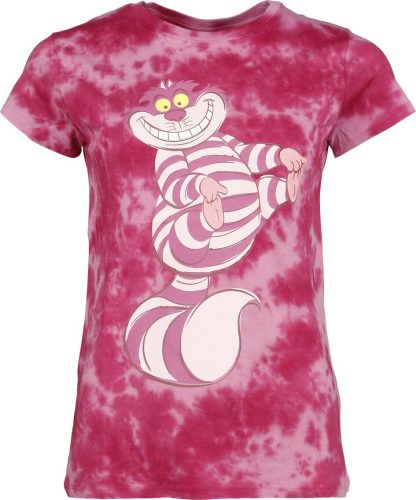 Alice in Wonderland Cheshire Smile Dámské tričko růžová