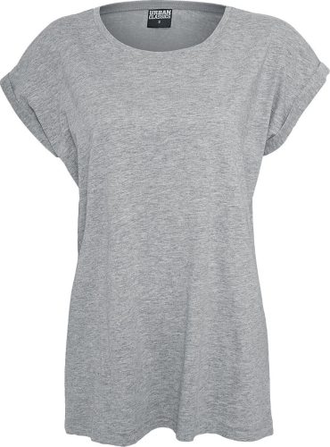 Urban Classics Ladies Extended Shoulder Tee Dámské tričko šedá