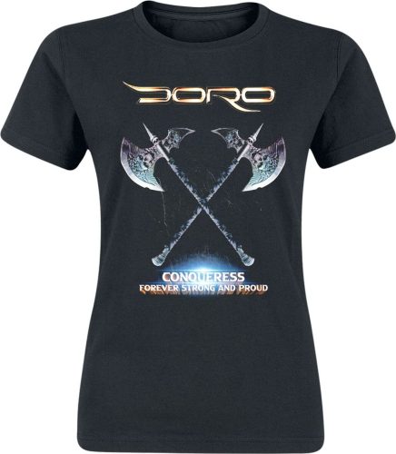 Doro Conqueress - Forever Strong And Proud Dámské tričko černá