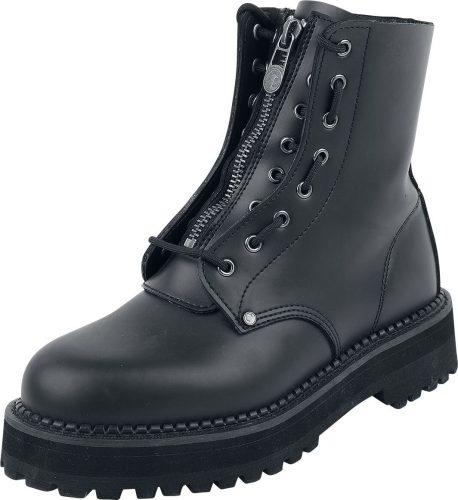 Black Premium by EMP Černé boty se zipem boty černá