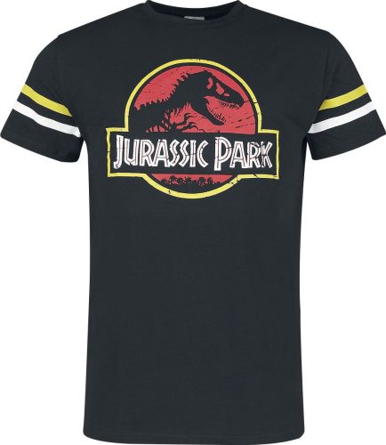 Jurassic Park Jurassic Park - Logo Tričko černá