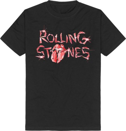 The Rolling Stones Hackney Diamonds Glass Logo Tričko černá