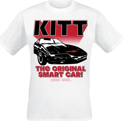 Knight Rider Kitt - The Original Smart Car Tričko bílá