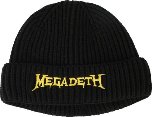 Megadeth Logo Beanie čepice černá
