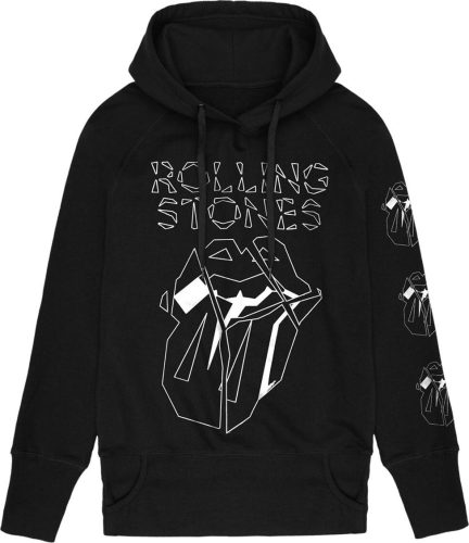 The Rolling Stones Hackney Diamonds Marker Shards Dámská mikina s kapucí černá