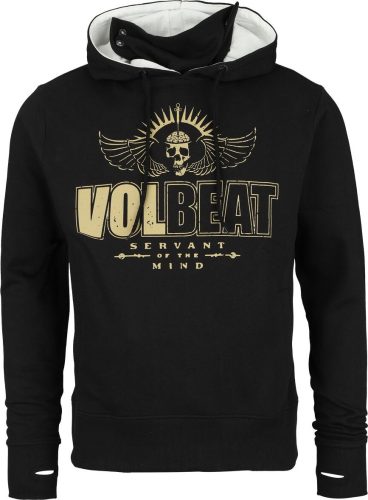 Volbeat Skull Mikina s kapucí černá