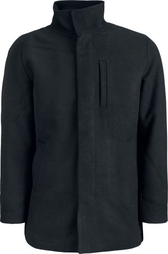 Jack & Jones Vlněná bunda Dunham Zimní bunda černá