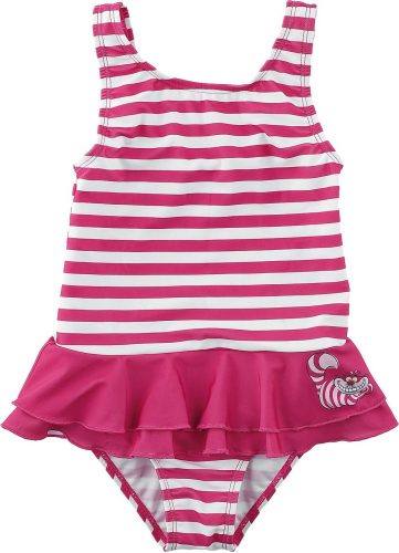 Alice in Wonderland Kids - Stripes Dětské plavky ružová/bílá