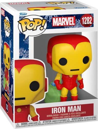 Iron Man Marvel Holiday - Iron Man Vinyl Figur 1282 Sberatelská postava vícebarevný