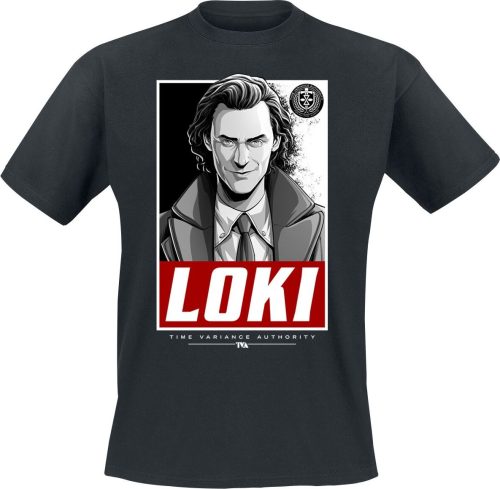 Loki Loki - Square Tričko černá
