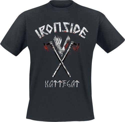 Vikings Ironside Tričko černá