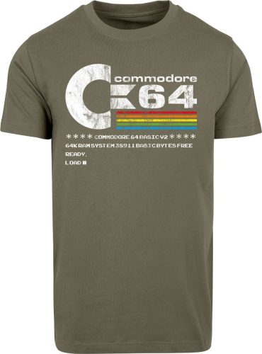 Commodore 64 Loading Tričko olivová