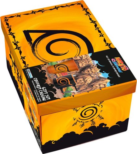 Naruto Premium Geschenk-Set Fan balícek oranžová