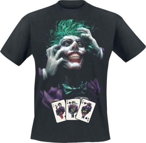 Batman The Joker - Cards Tričko černá