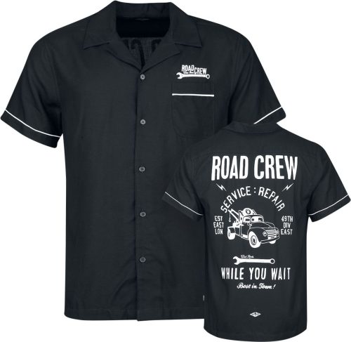 Chet Rock Košile Roadcrew Košile černá