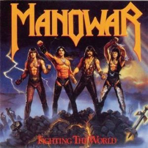 Manowar Fighting the world LP standard