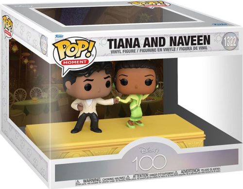 Küss den Frosch Vinylová figurka č.1322 Disney 100 - Tiana and Naveen (POP! Moment) Sberatelská postava standard