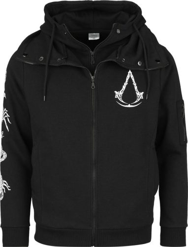 Assassin's Creed Mirage - Logo Mikina s kapucí na zip černá