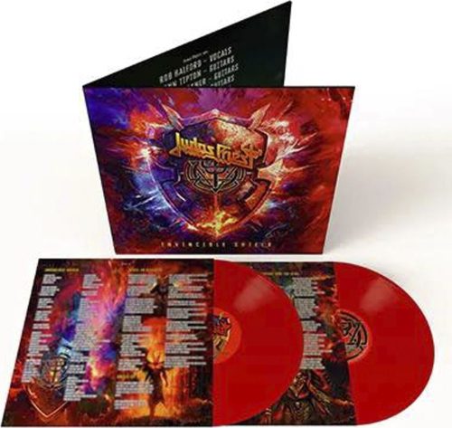 Judas Priest Invincible shield 2-LP standard