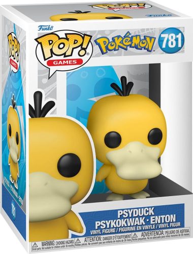 Pokémon Psyduck - Psykokwak - Enton Vinyl Figur 781 Sberatelská postava standard