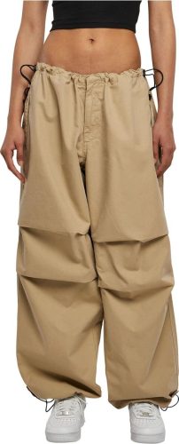 Urban Classics Ladies Cotton Parachute Pants Dámské kalhoty písková