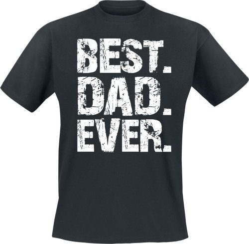Family & Friends Best Dad Ever Tričko černá