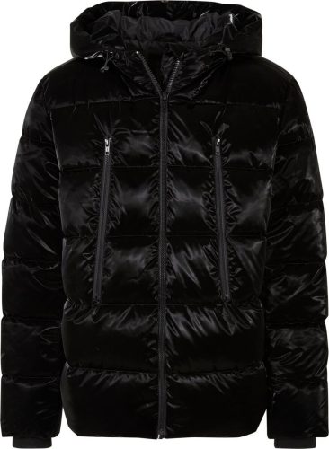 Urban Classics Shark Skin Puffer Jacket Zimní bunda černá