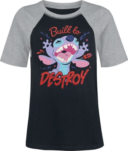 Lilo & Stitch Built To Destroy Dámské tričko černá