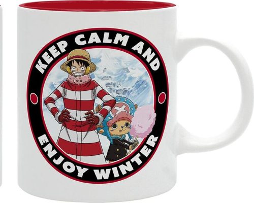 One Piece Keep Calm And Enjoy Winter Hrnek vícebarevný
