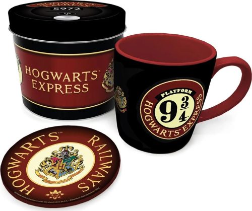 Harry Potter Hogwarts-Express - Geschenk-Set Fan balícek vícebarevný