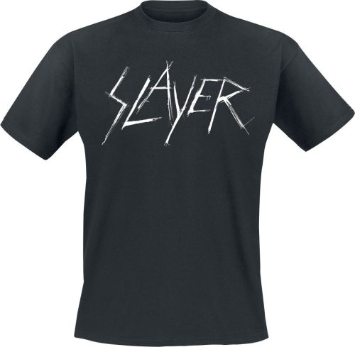 Slayer Scratchy Logo Tričko černá