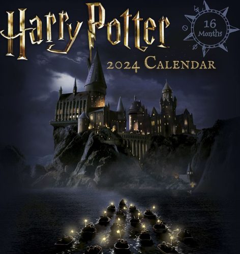 Harry Potter Kalendář na zeď 2024 Nástenný kalendář vícebarevný