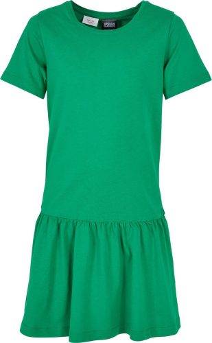 Urban Classics Dámské šaty Valance detské šaty zelená