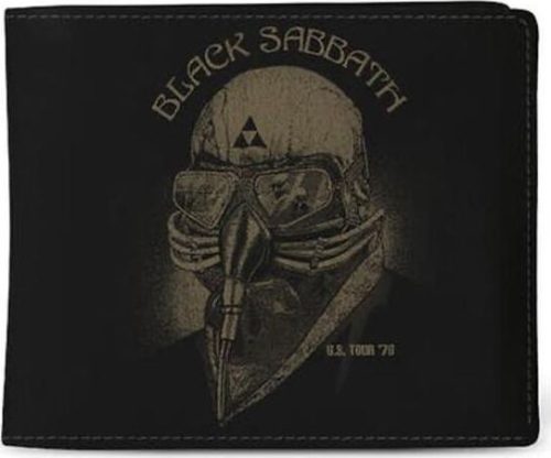 Black Sabbath Rocksax - 78 Tour Peněženka černá