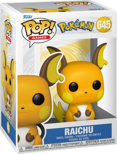 Pokémon Vinylová figurka č.645 Raichu Sberatelská postava standard